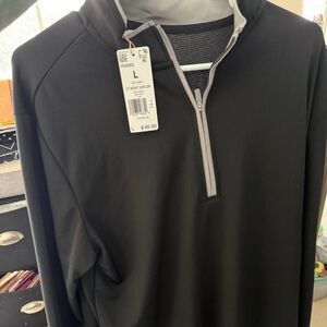 adidas Black and Gray Men's Hoodie